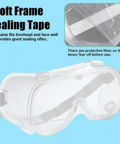 Tableclothsfactory Big Clearance Sale Adjustable Protective Goggles, Safety Eyewear With Anti Fog Coating And Air Vents