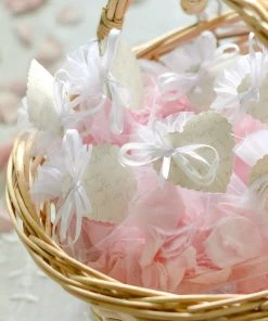 HIER_5350 10 Pack | 3" Baby Blue Organza Drawstring Wedding Party Favor Gift Bag - Clearance SALE 15 HIER_5350 10 Pack | 3