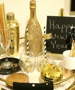 HIER_5110 1 Lb Bottle | Nontoxic Apple Green DIY Arts & Crafts Extra Fine Glitter Chargers & Centerpieces