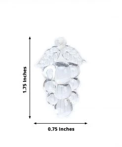 HIER_5170 Chargers & Centerpieces 108 Pcs Grape Design Acrylic Crystal Garland 16 HIER_5170 Chargers & Centerpieces 108 Pcs Grape Design Acrylic Crystal Garland