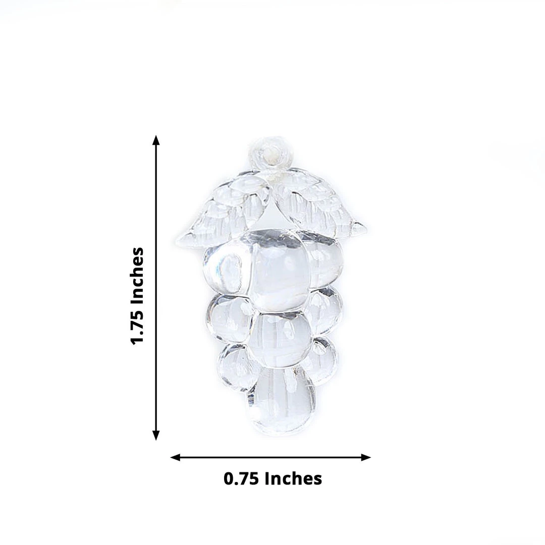 HIER_5170 Chargers & Centerpieces 108 Pcs Grape Design Acrylic Crystal Garland 3 HIER_5170 Chargers & Centerpieces 108 Pcs Grape Design Acrylic Crystal Garland