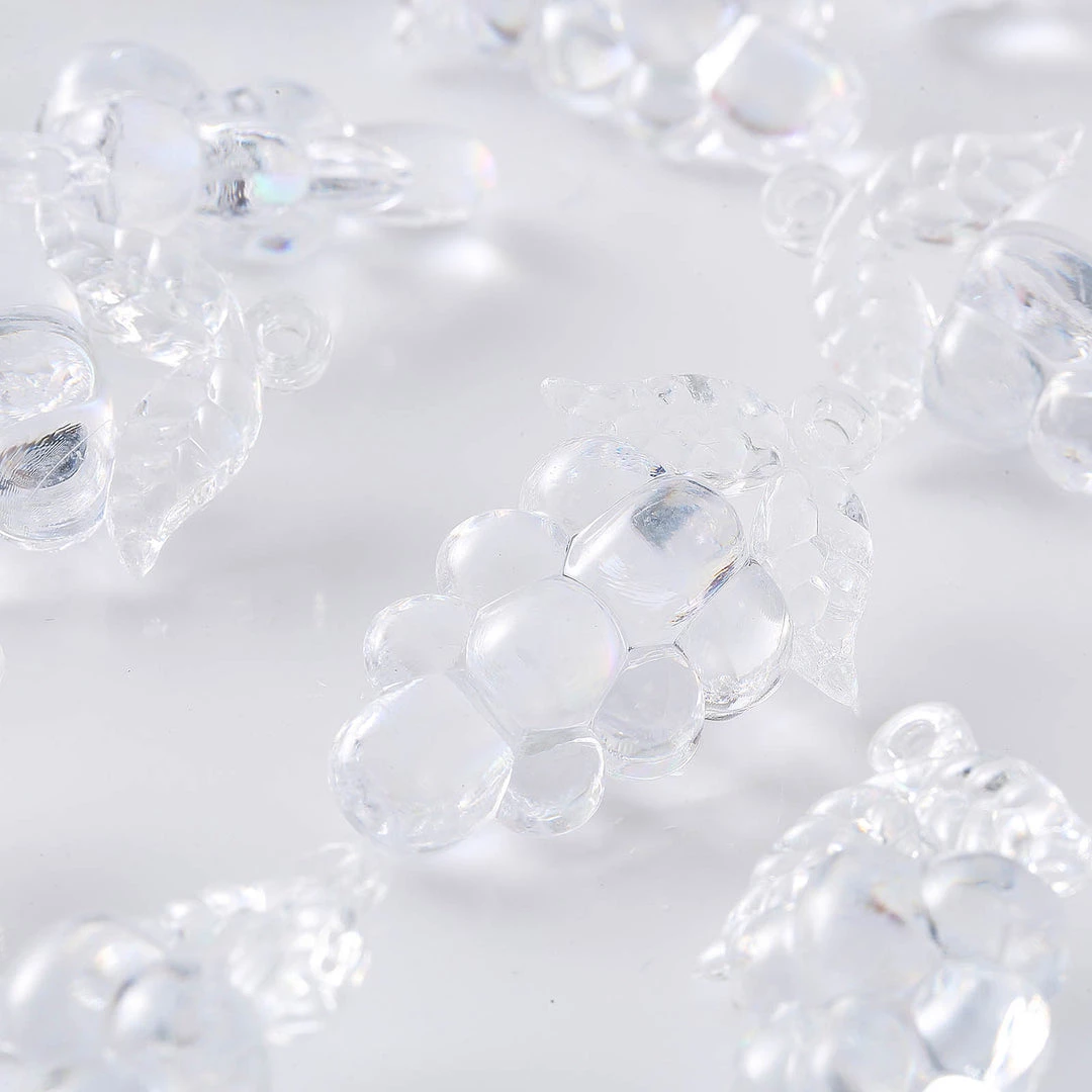 HIER_5170 Chargers & Centerpieces 108 Pcs Grape Design Acrylic Crystal Garland 6 HIER_5170 Chargers & Centerpieces 108 Pcs Grape Design Acrylic Crystal Garland