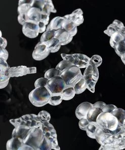 HIER_5170 Chargers & Centerpieces 108 Pcs Grape Design Acrylic Crystal Garland 20 HIER_5170 Chargers & Centerpieces 108 Pcs Grape Design Acrylic Crystal Garland