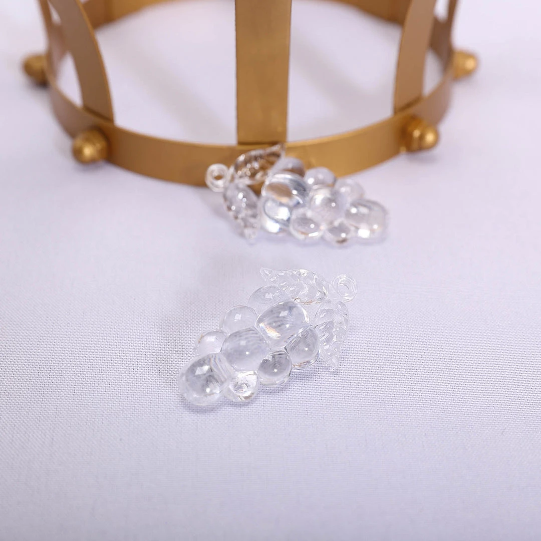 HIER_5170 Chargers & Centerpieces 108 Pcs Grape Design Acrylic Crystal Garland 8 HIER_5170 Chargers & Centerpieces 108 Pcs Grape Design Acrylic Crystal Garland