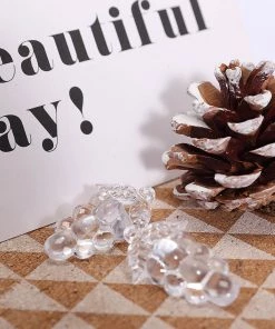 HIER_5170 Chargers & Centerpieces 108 Pcs Grape Design Acrylic Crystal Garland 22 HIER_5170 Chargers & Centerpieces 108 Pcs Grape Design Acrylic Crystal Garland