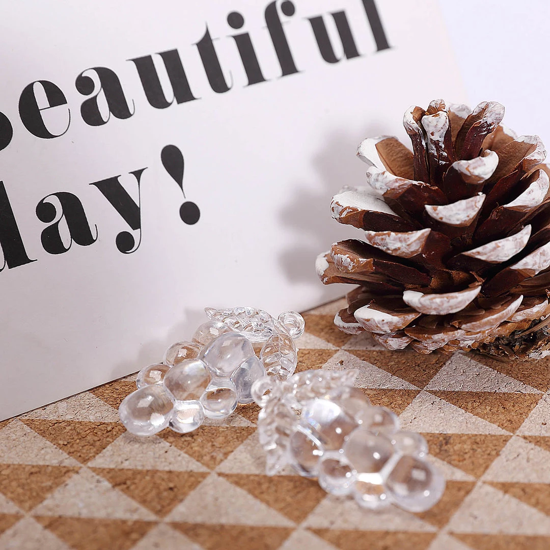 HIER_5170 Chargers & Centerpieces 108 Pcs Grape Design Acrylic Crystal Garland 9 HIER_5170 Chargers & Centerpieces 108 Pcs Grape Design Acrylic Crystal Garland