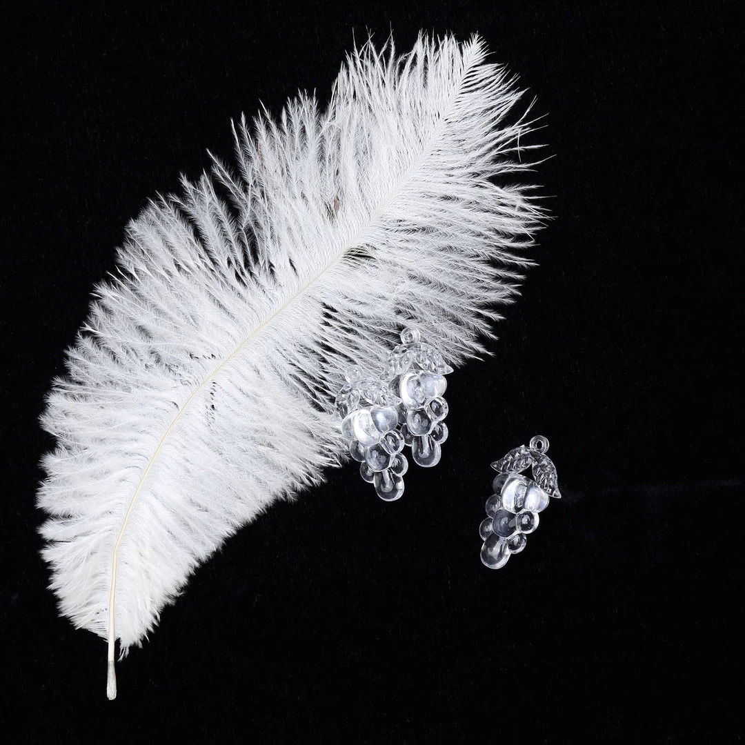 HIER_5170 Chargers & Centerpieces 108 Pcs Grape Design Acrylic Crystal Garland 12 HIER_5170 Chargers & Centerpieces 108 Pcs Grape Design Acrylic Crystal Garland