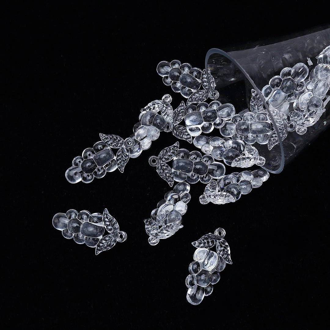 HIER_5170 Chargers & Centerpieces 108 Pcs Grape Design Acrylic Crystal Garland 13 HIER_5170 Chargers & Centerpieces 108 Pcs Grape Design Acrylic Crystal Garland