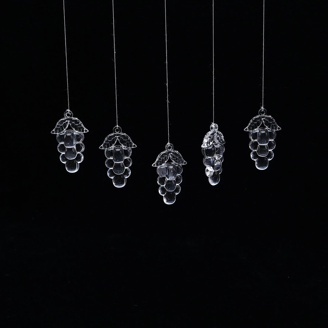 HIER_5170 Chargers & Centerpieces 108 Pcs Grape Design Acrylic Crystal Garland 14 HIER_5170 Chargers & Centerpieces 108 Pcs Grape Design Acrylic Crystal Garland