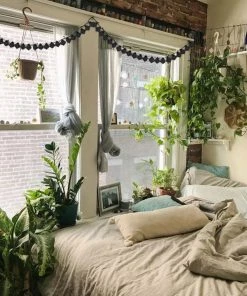 HIER_5170 Chandelier Raindrop Crystals | 240 PCS | 20MM | Black | Acrylic Teardrop Crystals Chargers & Centerpieces