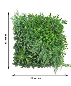 HIER_1920 13 Sq. Ft. | Boxwood/Fern Greenery Garden Wall, Grass Backdrop Mat, Indoor/Outdoor UV Protected Assorted Foliage - 4 Artificial Panels Artificial Flower & Plants 17 HIER_1920 13 Sq. Ft. | Boxwood/Fern Greenery Garden Wall, Grass Backdrop Mat, Indoor/Outdoor UV Protected Assorted Foliage - 4 Artificial Panels Artificial Flower & Plants