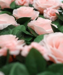 HIER_1910 3 Sq Ft. | Easy-Install Silk Rose Flower Mat, Wall Panel Backdrop - Blush/Rose Gold 20 HIER_1910 3 Sq Ft. | Easy-Install Silk Rose Flower Mat, Wall Panel Backdrop - Blush/Rose Gold