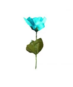 HIER_1110 Artificial Flower & Plants 12 Bushes | Aqua Artificial Premium Silk Blossomed Rose Flowers | 84 Roses