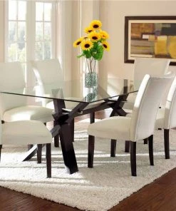 HIER_1160 5 Bushes | 45 Large Yellow Artificial Silk Blossomed Sunflowers Faux Tulips & Others