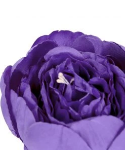 HIER_1130 Chargers & Centerpieces 10 Pack | 3" Purple Artificial Silk DIY Craft Peony Flower Heads 23 HIER_1130 Chargers & Centerpieces 10 Pack | 3