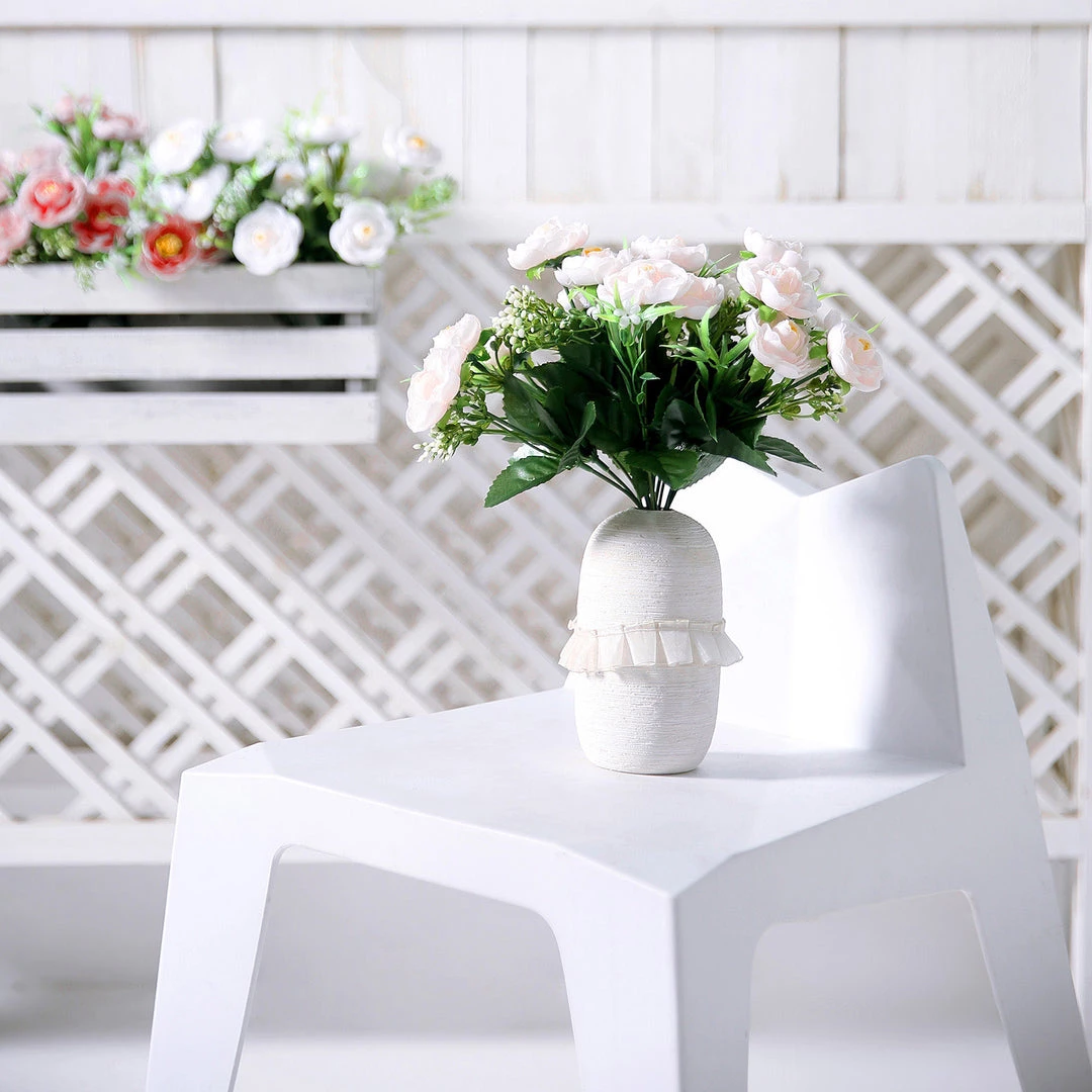 HIER_1130 4 Bushes | Blush/Rose Gold Artificial Silk Peony Flower Bouquet Arrangement Chargers & Centerpieces 8 HIER_1130 4 Bushes | Blush/Rose Gold Artificial Silk Peony Flower Bouquet Arrangement Chargers & Centerpieces