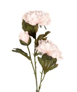 HIER_1130 2 Bushes | 29" Tall Blush/Rose Gold Artificial Silk Peony Flower Bouquets 22 HIER_1130 2 Bushes | 29