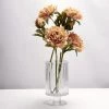 HIER_1130 2 Bushes | 29" Tall Dusty Rose Artificial Silk Peony Flower Bouquets Artificial Flower & Plants