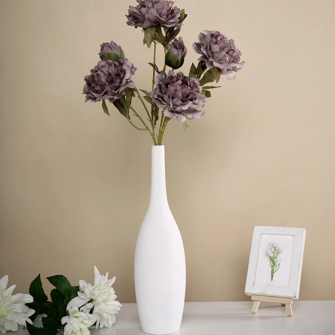 HIER_1130 2 Bushes | 29" Tall Mauve Artificial Silk Peony Flower Bouquets Artificial Flower & Plants 7 HIER_1130 2 Bushes | 29" Tall Mauve Artificial Silk Peony Flower Bouquets Artificial Flower & Plants