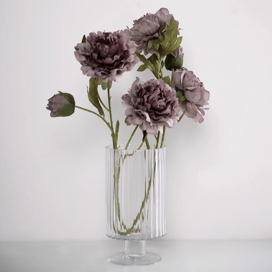 HIER_1130 2 Bushes | 29" Tall Mauve Artificial Silk Peony Flower Bouquets Artificial Flower & Plants 1 HIER_1130 2 Bushes | 29" Tall Mauve Artificial Silk Peony Flower Bouquets Artificial Flower & Plants