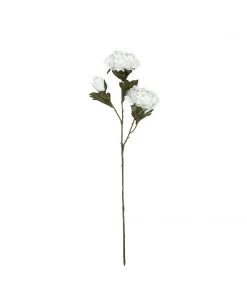 HIER_1130 2 Bushes | 29" Tall White Artificial Silk Peony Flower Bouquets 23 HIER_1130 2 Bushes | 29