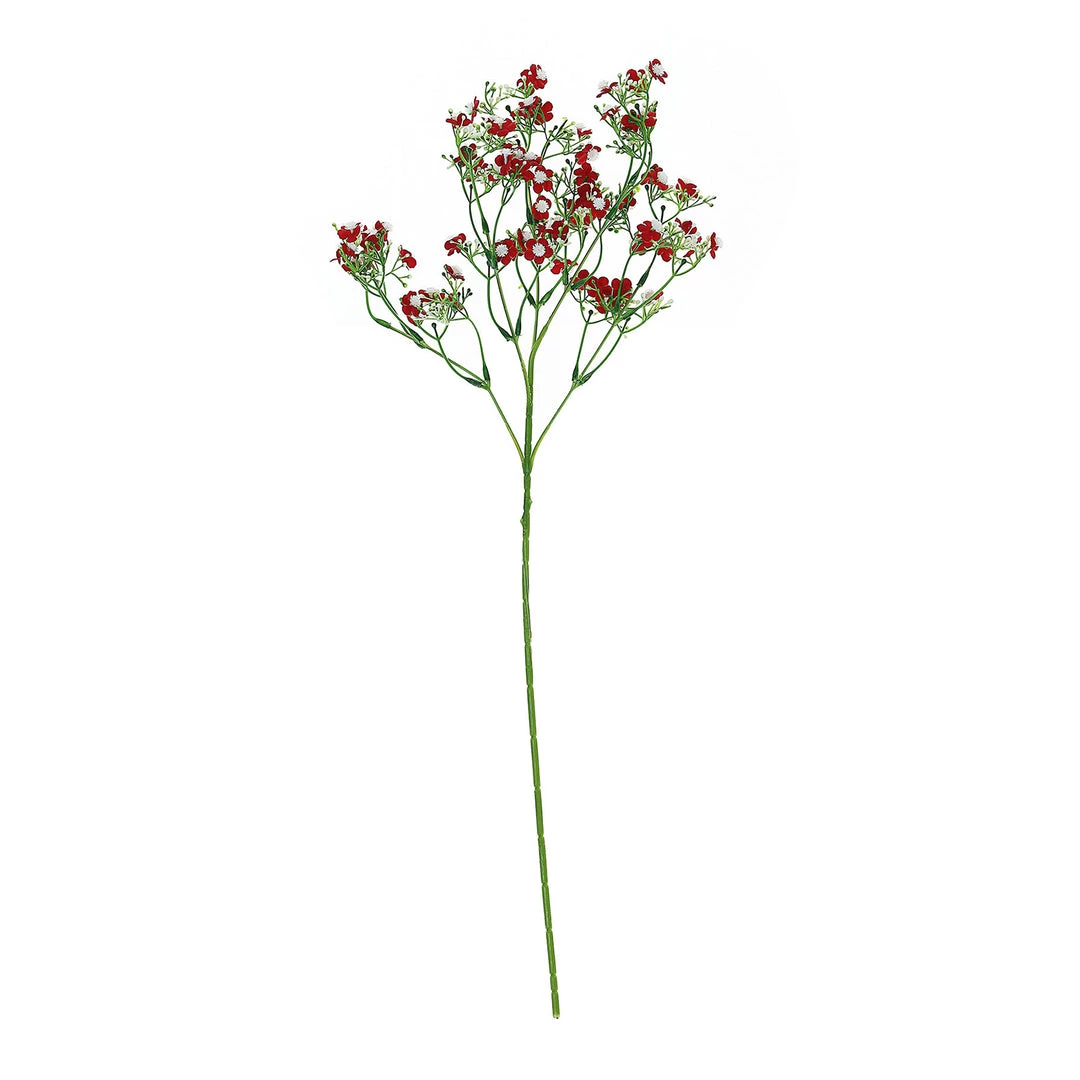 HIER_1150 Faux Cherry Blossoms | Baby Breath 4 Stems | 27" Burgundy Artificial Silk Babys Breath Gypsophila Flowers 11 HIER_1150 Faux Cherry Blossoms | Baby Breath 4 Stems | 27" Burgundy Artificial Silk Babys Breath Gypsophila Flowers