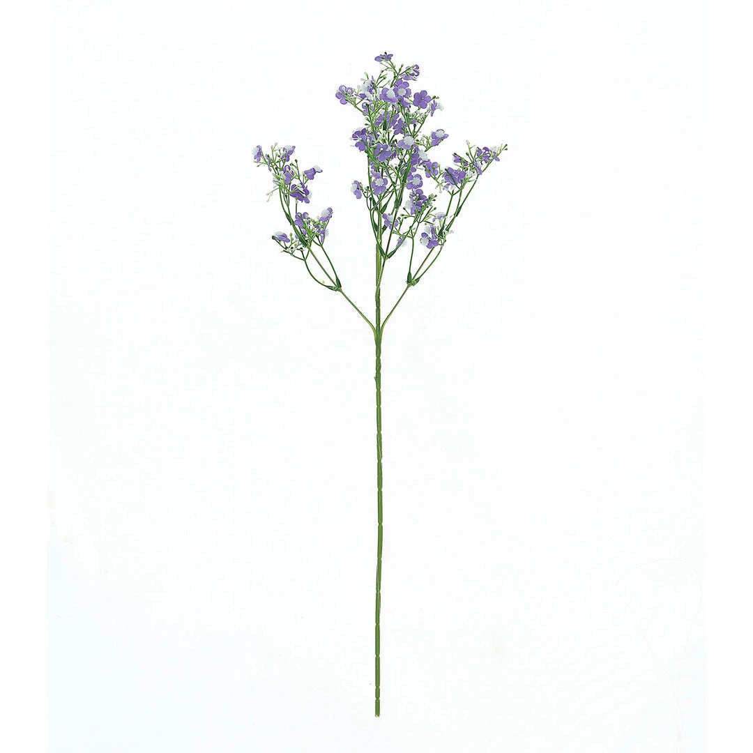 HIER_1150 Faux Cherry Blossoms | Baby Breath 4 Stems | 27" Lavender Artificial Silk Babys Breath Gypsophila Flowers 12 HIER_1150 Faux Cherry Blossoms | Baby Breath 4 Stems | 27" Lavender Artificial Silk Babys Breath Gypsophila Flowers