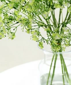 HIER_1150 4 Stems | 27" Lime Artificial Silk Babys Breath Gypsophila Flowers 17 HIER_1150 4 Stems | 27