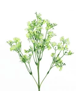 HIER_1150 4 Stems | 27" Lime Artificial Silk Babys Breath Gypsophila Flowers 20 HIER_1150 4 Stems | 27