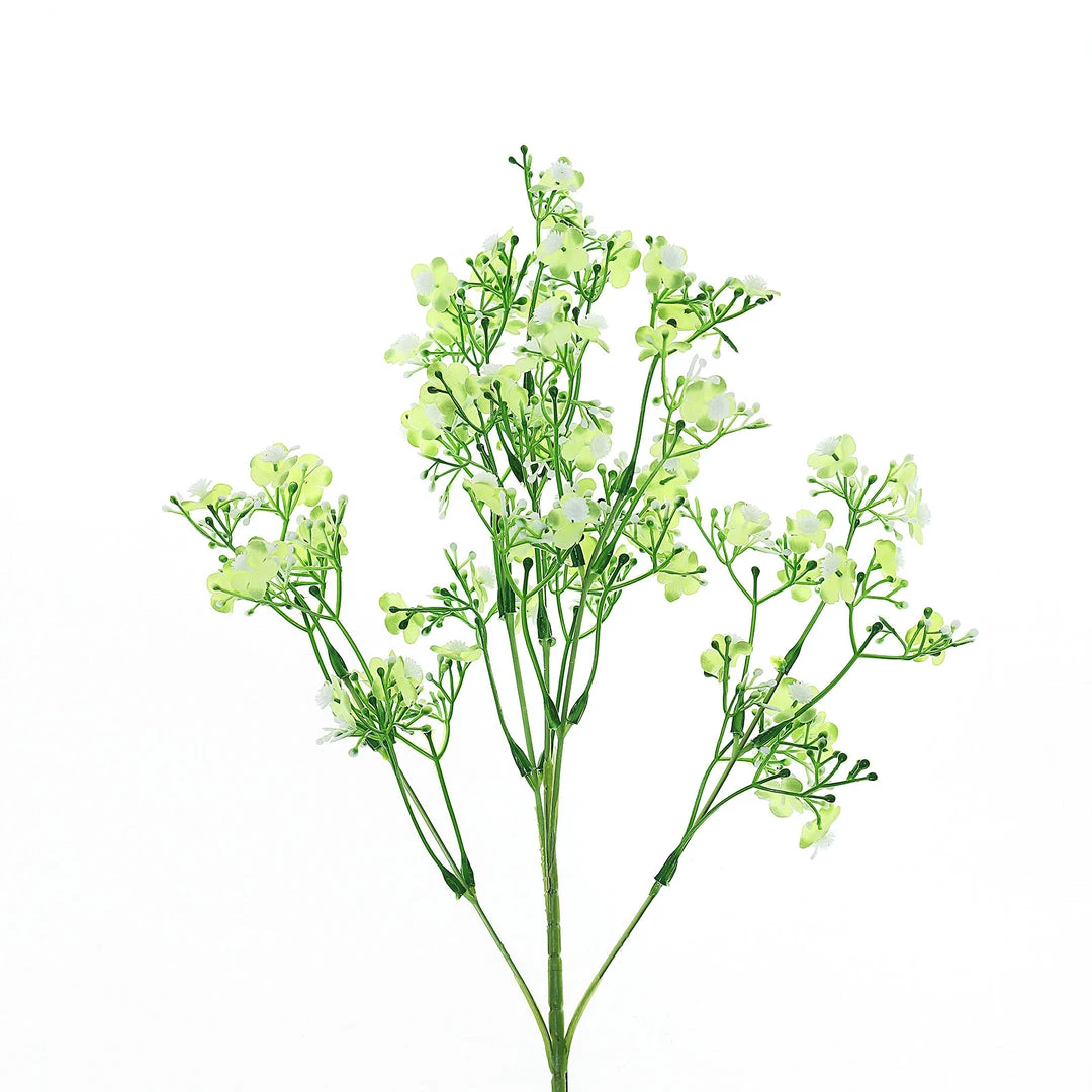 HIER_1150 4 Stems | 27" Lime Artificial Silk Babys Breath Gypsophila Flowers 10 HIER_1150 4 Stems | 27" Lime Artificial Silk Babys Breath Gypsophila Flowers