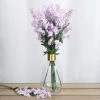 HIER_1160 Artificial Flower & Plants 12 Stems | Lavender Artificial Silk Babys Breath Flower Bushes Spray