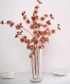 HIER_1150 Faux Carnations | Mums 2 Branches | 42
