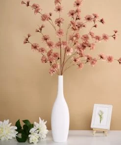 HIER_1150 Faux Carnations | Mums 2 Branches | 42