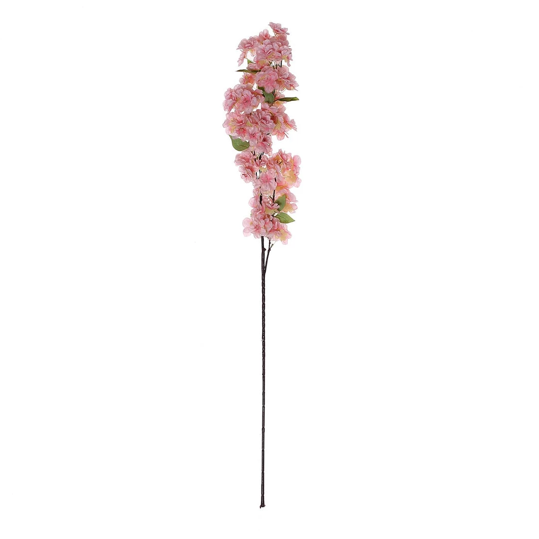 HIER_1160 4 Bushes | 40" Tall Pink Artificial Silk Cherry Blossom Flowers, Branches Faux Cherry Blossoms | Baby Breath 15 HIER_1160 4 Bushes | 40" Tall Pink Artificial Silk Cherry Blossom Flowers, Branches Faux Cherry Blossoms | Baby Breath