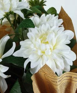 HIER_1150 Artificial Dahlia | Daisy 2 Stems | 30