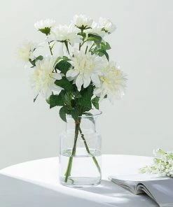 HIER_1150 Artificial Dahlia | Daisy 2 Stems | 30