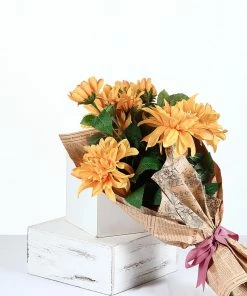 HIER_1150 Artificial Flower & Plants 2 Stems | 30