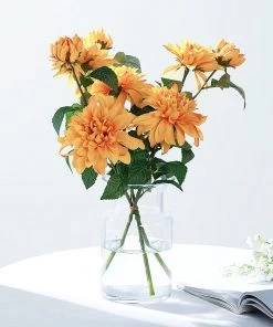 HIER_1150 Artificial Flower & Plants 2 Stems | 30