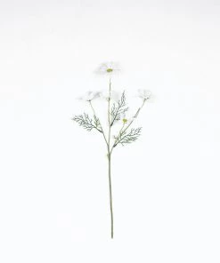 HIER_1150 6 Bushes | White Artificial Silk Daisy Flower Stem Bouquet Branches Artificial Dahlia | Daisy 23 HIER_1150 6 Bushes | White Artificial Silk Daisy Flower Stem Bouquet Branches Artificial Dahlia | Daisy