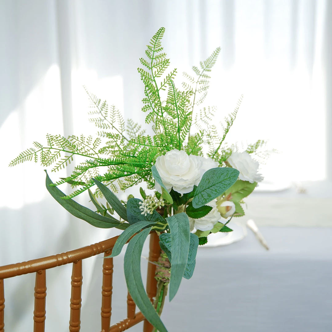 HIER_1600 2 Stems | Green Artificial Asparagus Fern Leaf Plant Indoor Faux Spray 2 HIER_1600 2 Stems | Green Artificial Asparagus Fern Leaf Plant Indoor Faux Spray