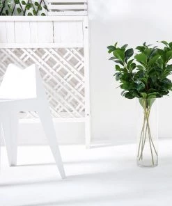 HIER_1150 2 Stems | 26" Green Artificial Lemon Leaf Branches Faux Greenery Plant Artificial Flower & Plants 18 HIER_1150 2 Stems | 26