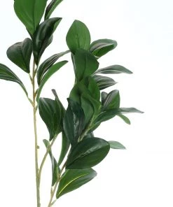 HIER_1150 2 Stems | 26" Green Artificial Lemon Leaf Branches Faux Greenery Plant Artificial Flower & Plants 22 HIER_1150 2 Stems | 26