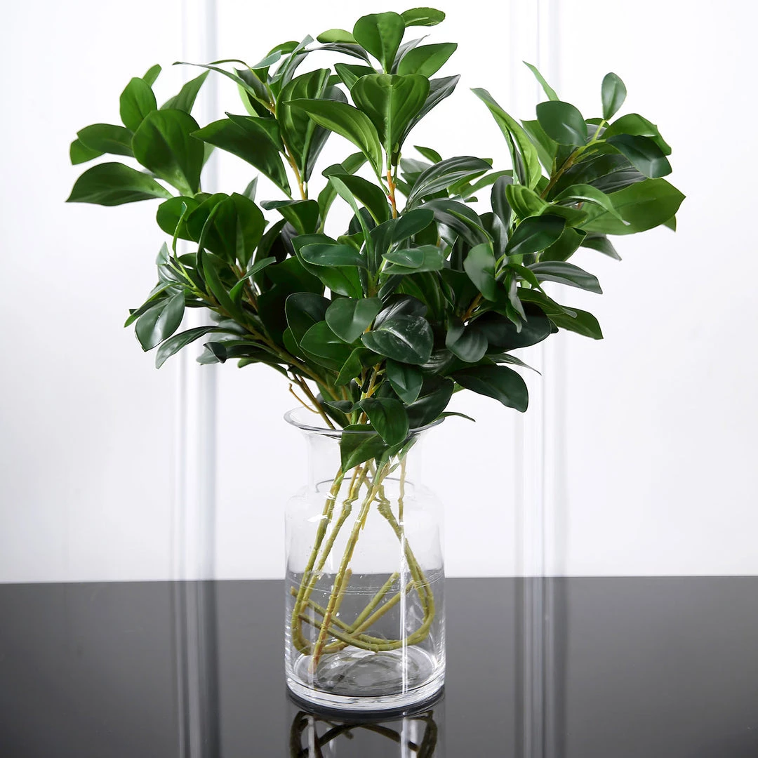 HIER_1150 2 Stems | 26" Green Artificial Lemon Leaf Branches Faux Greenery Plant Artificial Flower & Plants 1 HIER_1150 2 Stems | 26" Green Artificial Lemon Leaf Branches Faux Greenery Plant Artificial Flower & Plants