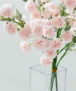 HIER_1140 Faux Carnations | Mums 2 Bushes | 33