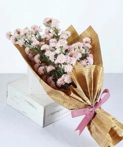 HIER_1140 Faux Carnations | Mums 2 Bushes | 33