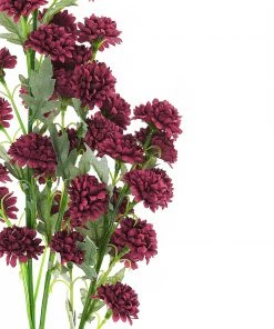 HIER_1140 Faux Carnations | Mums 2 Bushes | 33