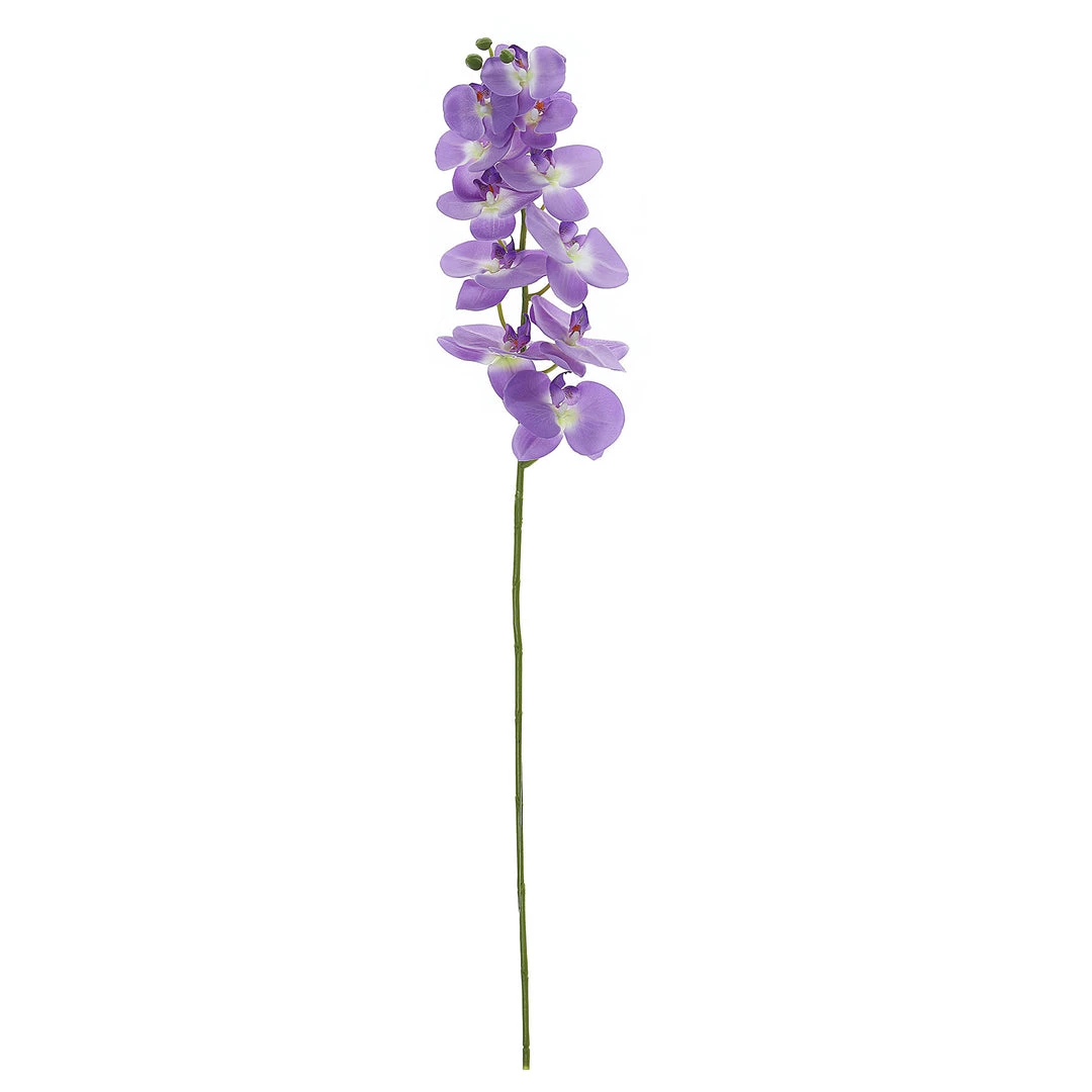 HIER_1150 Faux Tulips & Others 2 Stems | 40" Tall Lavender Artificial Silk Orchid Flower Bouquets 14 HIER_1150 Faux Tulips & Others 2 Stems | 40" Tall Lavender Artificial Silk Orchid Flower Bouquets