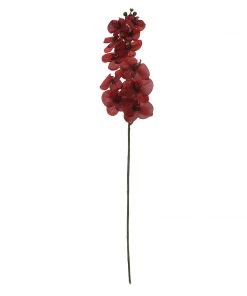 HIER_1150 Faux Tulips & Others 2 Stems | 40" Tall Red Artificial Silk Orchid Flower Bouquets 26 HIER_1150 Faux Tulips & Others 2 Stems | 40