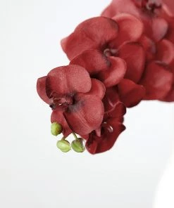 HIER_1150 Faux Tulips & Others 2 Stems | 40" Tall Red Artificial Silk Orchid Flower Bouquets 20 HIER_1150 Faux Tulips & Others 2 Stems | 40