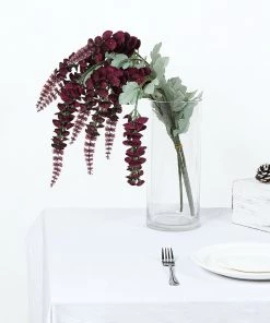 HIER_1150 Faux Tulips & Others 2 Bushes | 34